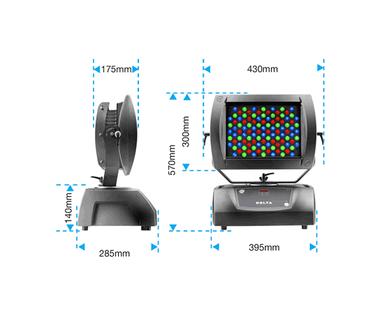 Голова DTS DELTA 8 B RGB, image 