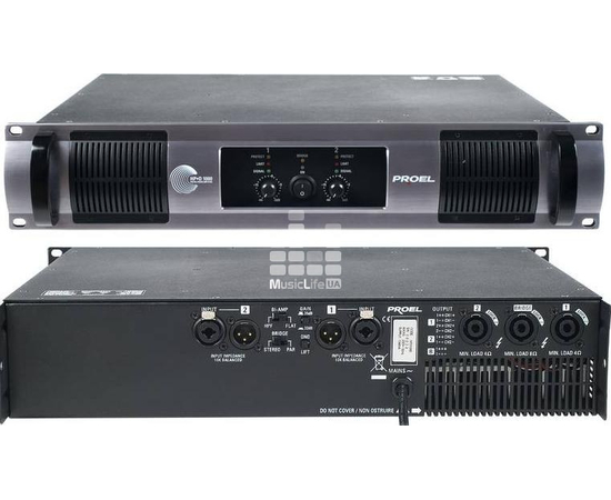 Усилитель Proel HPD1000 - 77913 за 0 грн. | 4Club