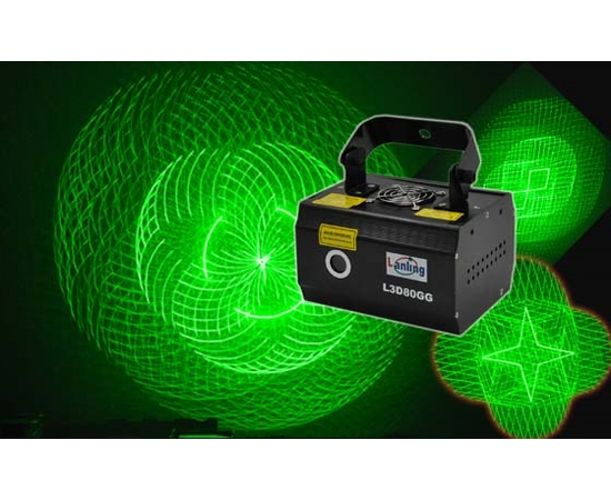 Лазер LanLing L3D80GG 30mW Green Mini 3D Laser Light - 78507 за 0 грн. | 4Club