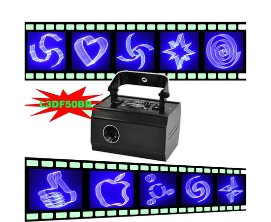 Лазер LanLing L3DF50BB 150mW Blue Mini 3D Light - 78432 за 0 грн. | 4Club