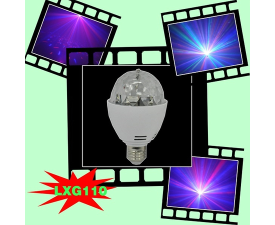 Световой LED прибор LanLing LXG110 MINI LED LIGHT ROTATION DISCO LIGHTING EFFECT - 78351 за 0 грн. | 4Club