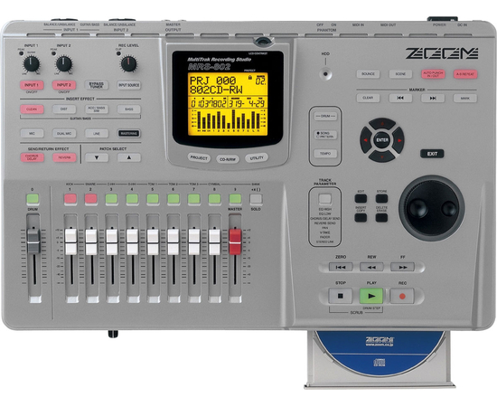 Многодорожечная цифровая студия Zoom MRS-802 CD - 79876 за 0 грн. | 4Club