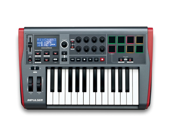 Клавишный USB-MIDI контроллер NOVATION Impulse 25 - 80261 за 0 грн. | 4Club