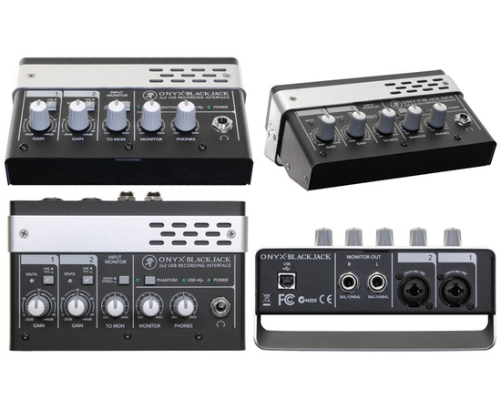 USB-студийный аудиоинтерфейс MACKIE Onyx Blackjack - 80441 за 0 грн. | 4Club