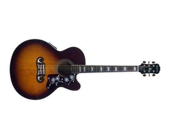 Электроакустическая гитара EPIPHONE EJ-200CE VS/GH - 80722 за 0 грн. | 4Club