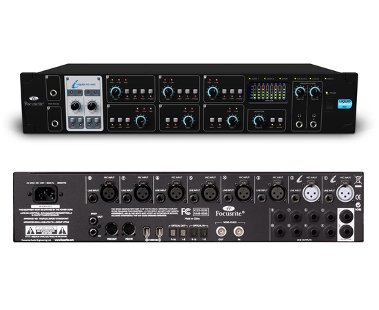 Firewire-интерфейс FOCUSRITE LIQUID SAFFIRE 56 - 81839 за 0 грн. | 4Club