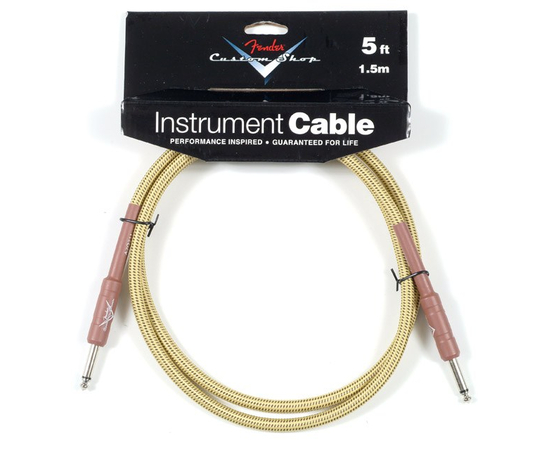Кабель FENDER Custom Shop Performance Series Cable, 5', Tweed - 83334 за 0 грн. | 4Club