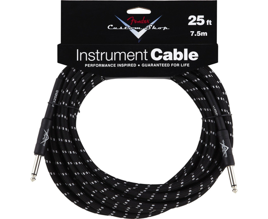 Инструментальный кабель FENDER CUSTOM SHOP PERFORMANCE CABLE 25' BTW - 82945 за 0 грн. | 4Club