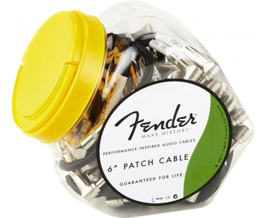 Кабель FENDER Performance Series Instrument Cable Bowl (40 Cables), 6", Black - 83336 за 0 грн. | 4Club