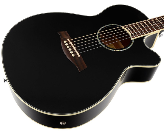 Электроакустическая гитара IBANEZ AEG10II BK