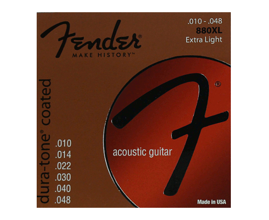 Струны FENDER 880XL 80/20 COATED 10-48 - 85446 за 634 грн. | 4Club