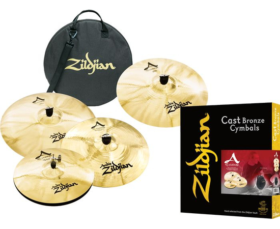 Набор тарелок ZILDJIAN A CUSTOM SET 5 PACK - 84647 за 0 грн. | 4Club
