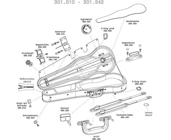 Застежка-молния Gewa 396020 - 88354 за 0 грн. | 4Club