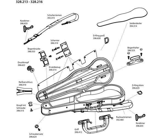 Наплечный ремень Gewa 392415 - 88375 за 452 грн. | 4Club