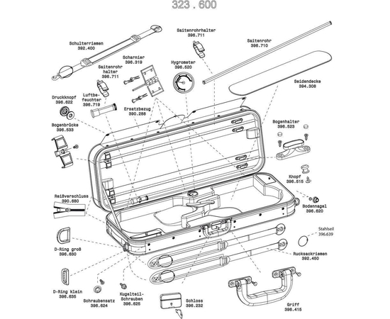 Трубка для хранения струн Gewa 396710 - 88349 за 0 грн. | 4Club