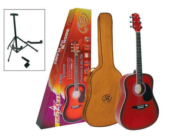 Акустический гитарный набор SX DG1K/TWR - 98/123 - 88848 за 0 грн. | 4Club