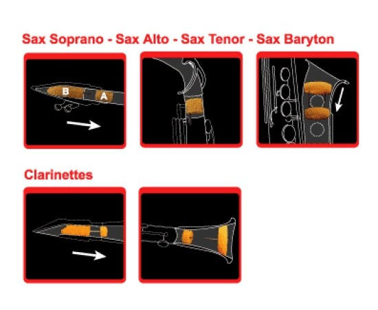 Сурдинка для кларнета Gewa Saxmute 723010 - 90567 за 0 грн. | 4Club