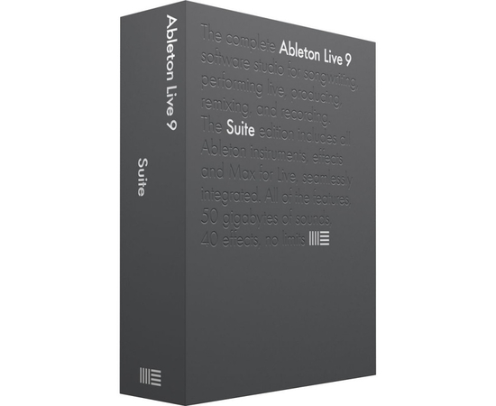 Программное обеспечение Ableton Live 9 Suite Edition, UPG from Live Intro - 92557 за 0 грн. | 4Club
