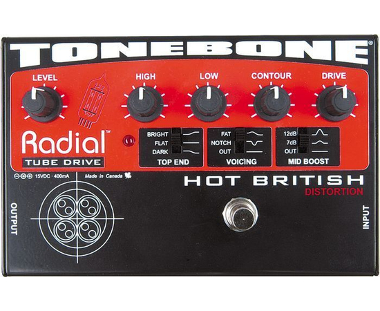 Педаль эффектов Radial Hot British - 94923 за 7484 грн. | 4Club