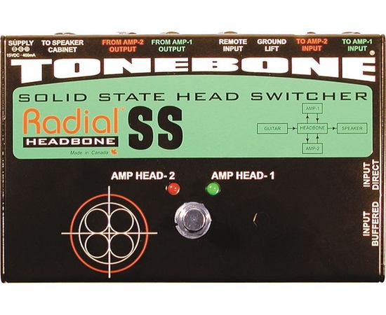 Педаль эффектов Radial Headbone SS - 94920 за 14784 грн. | 4Club