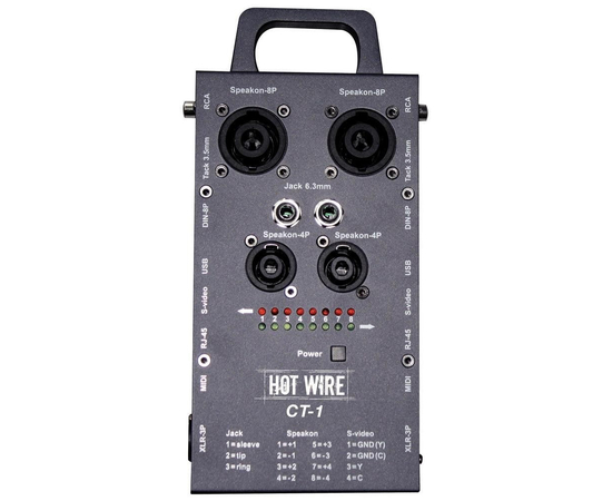 Универсальный тестер кабелей Gewa Hot Wire CT-1 955100 - 95288 за 0 грн. | 4Club