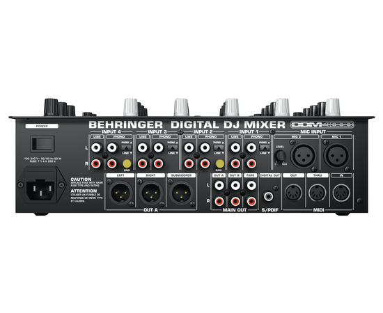 Микшерный пульт для DJ Behringer DDM4000, фото , изображение 2