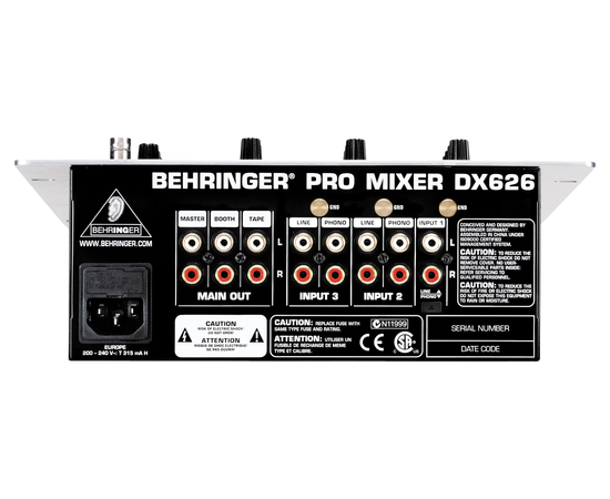 DJ-мікшер Behringer DX626, image 