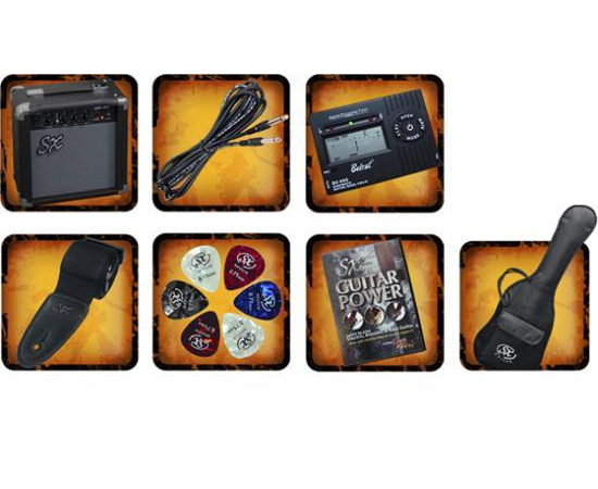 Гитарный набор SX EG2K/VS, фото 