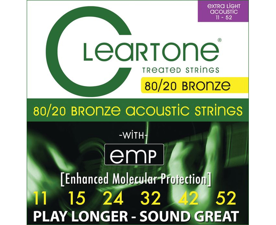 Струны Cleartone ACOUSTIC CUSTOM LIGHT 11-52 - 96884 за 783 грн. | 4Club