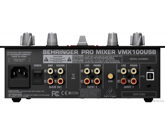 DJ-микшер Behringer VMX100USB, фото 