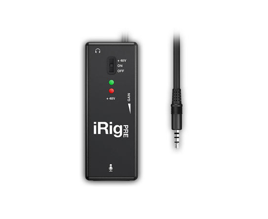 Мікрофонний передпідсилювач IK Multimedia iRig PRE, image 