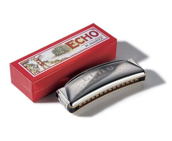 Губная гармошка Hohner Echo C 28, фото 