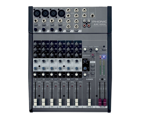 Микшерный пульт Phonic AM 1204 - 96370 за 0 грн. | 4Club