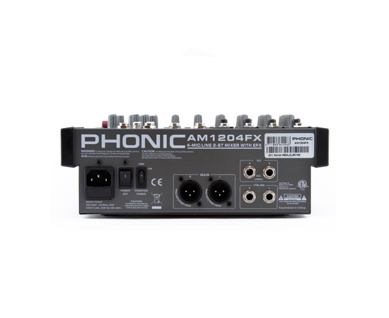 Микшерный пульт Phonic AM 1204 FX USB