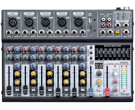 Микшерный пульт JB sound JB802FX - 66949 за 0 грн. | 4Club