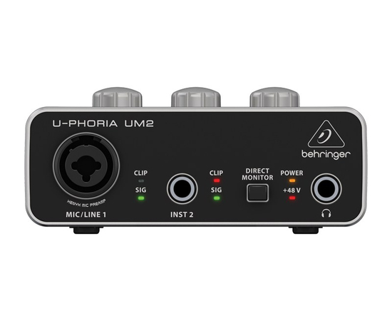 Аудиоинтерфейс Behringer U-PHORIA UM2 - 98948 за 0 грн. | 4Club