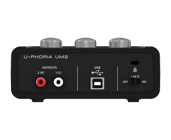 Аудиоинтерфейс Behringer U-PHORIA UM2, фото 