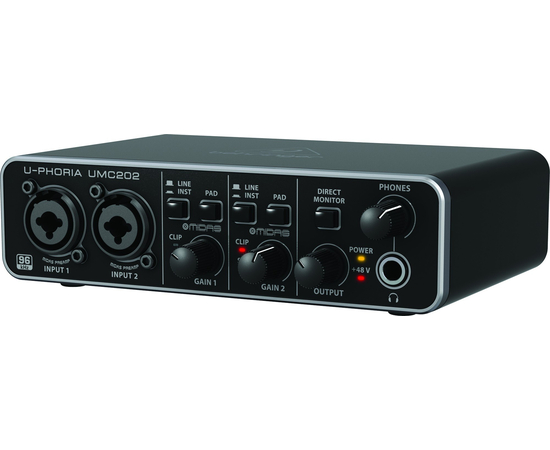 USB аудіо інтерфейс BEHRINGER U-PHORIA UMC202, image 