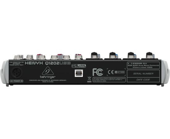 Мікшерний пульт BEHRINGER XENYX Q1202USB, image , зображення 2