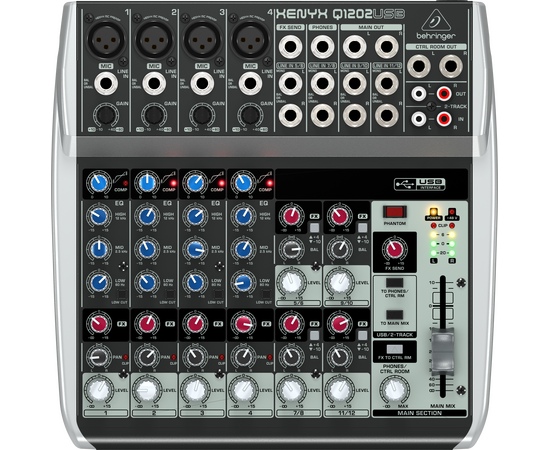 Микшерный пульт BEHRINGER XENYX Q1202USB - 98937 за 0 грн. | 4Club