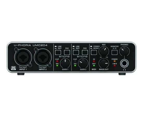 USB аудио интерфейс BEHRINGER U-PHORIA UMC204 - 98950 за 0 грн. | 4Club