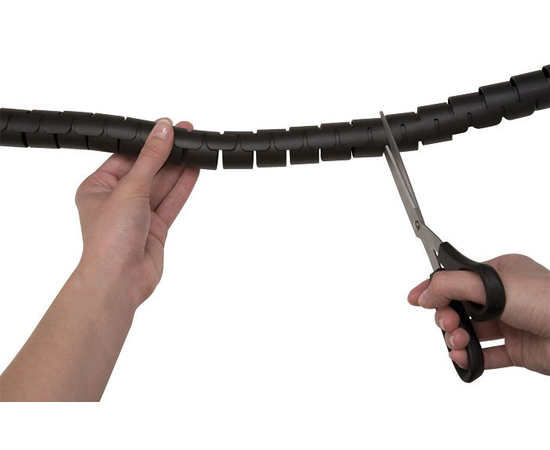 Monster Cable Cable Management Kit - 8 ft Medium Black MNO-129803-00