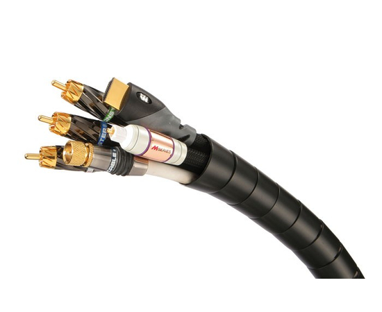 Monster Cable Cable Management Kit - 8 ft Medium Black MNO-129803-00