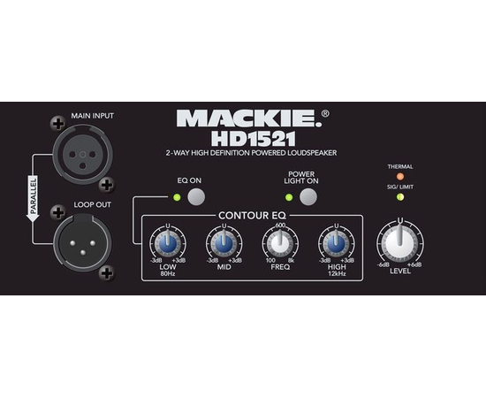 Активный топ Mackie HD1521