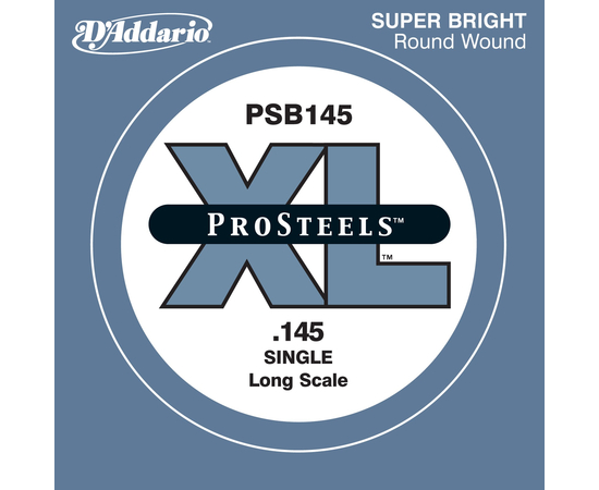 Струна D`ADDARIO PSB145 XL PRO STEELS ROUND WOUND SINGLE 145 - 98991 за 468 грн. | 4Club