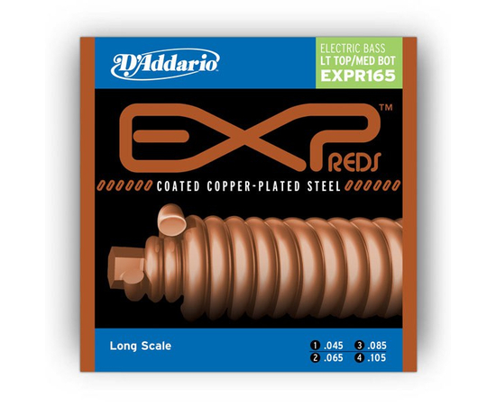 Струны D`ADDARIO EXPR165 EXP COATED REDS Reg. Light Top/Medium Bottom 45-105 - 98990 за 0 грн. | 4Club