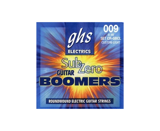 Струны для электрогитары GHS STRINGS SUB-ZERO BOOMERS CR-GBCL - 105286 за 0 грн. | 4Club