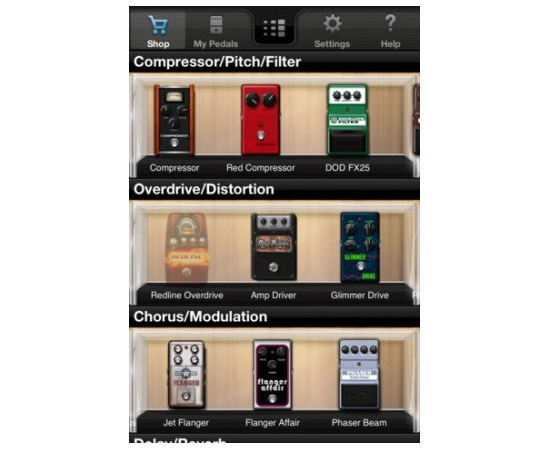 Педаль эффектов DIGITECH iStomp 210862