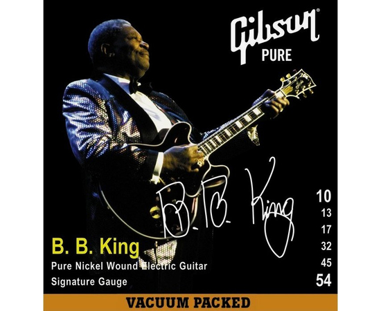Струны для электрогитары GIBSON SEG-BBS B.B.KING - 105291 за 0 грн. | 4Club