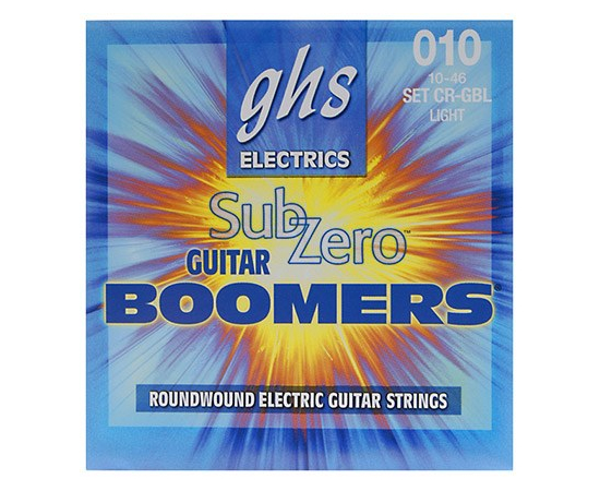 Струны для электрогитары GHS STRINGS SUB-ZERO BOOMERS CR-GBL - 105287 за 0 грн. | 4Club